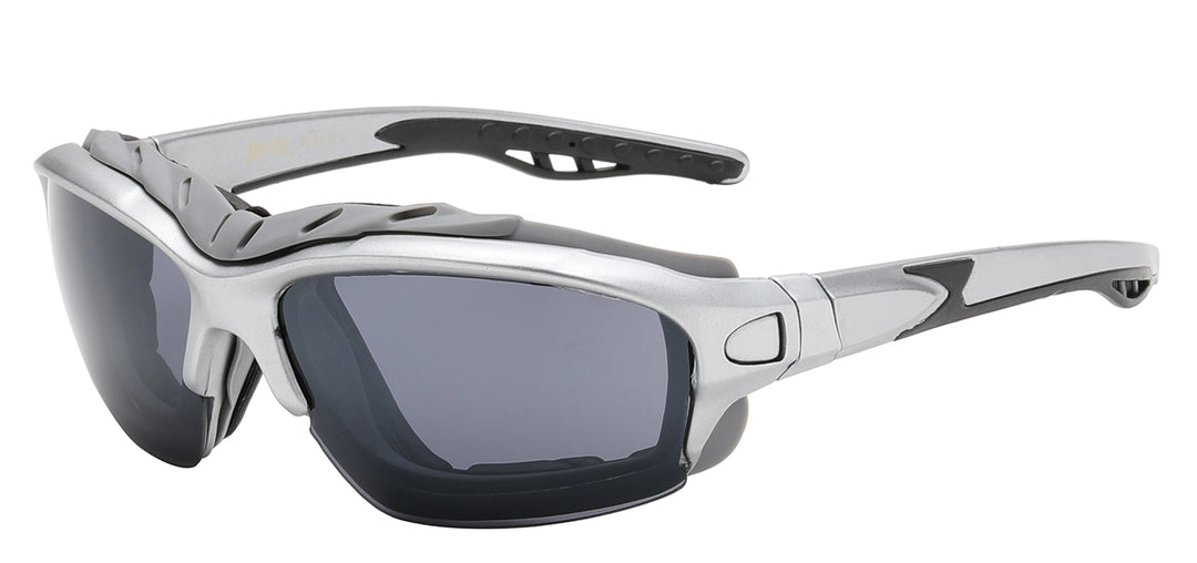 Choppers 8CP929 Comfort Fit Polycarbonate Frame and Lens Motorcycle Unisex Shades