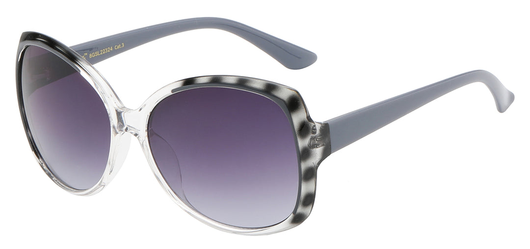 Giselle 8GSL22324 Charismatic Modern Butterfly Polymer Frame Women's Sunglasses
