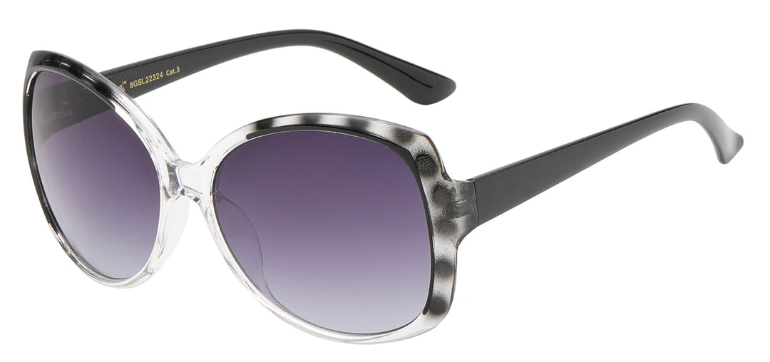 Giselle 8GSL22324 Charismatic Modern Butterfly Polymer Frame Women's Sunglasses