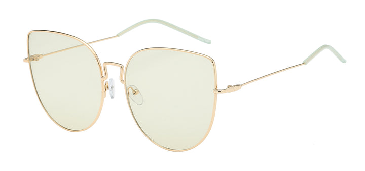 Giselle 8GSL28139 Graceful & Elegant Metallic Wire Butterfly Frame Ladies Sunglasses