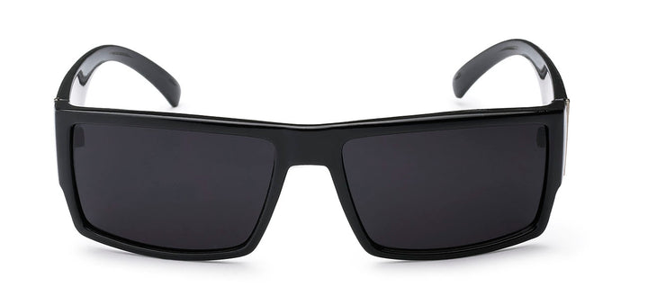 Locs 8Loc91026-BK Polished Black Men's Sunglasses