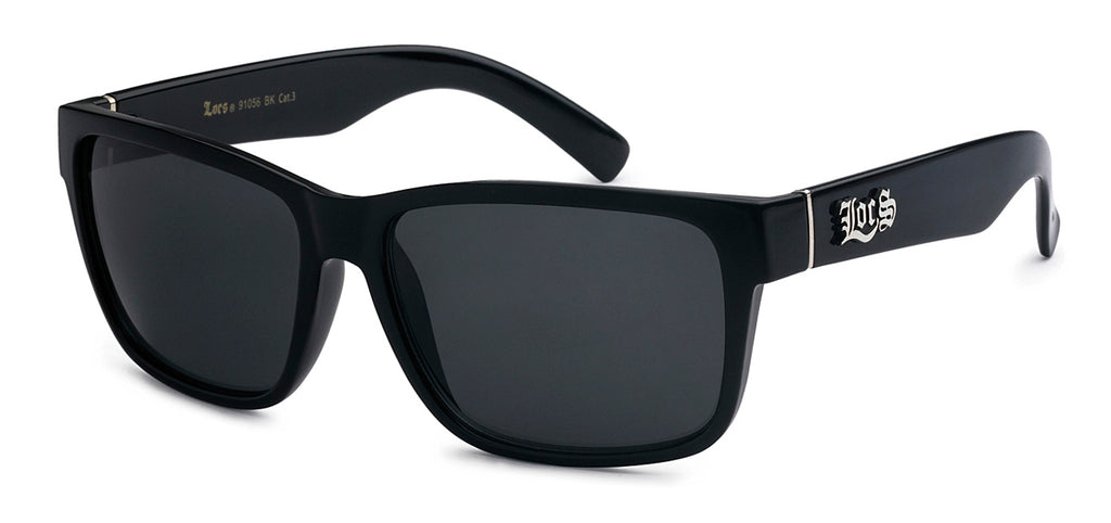 Locs 8LOC91070-BK Polished Black Locs Hardcore Shades