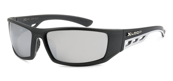 XLoop 8X2496 Athletic Sports Wrap Unisex Sunglasses