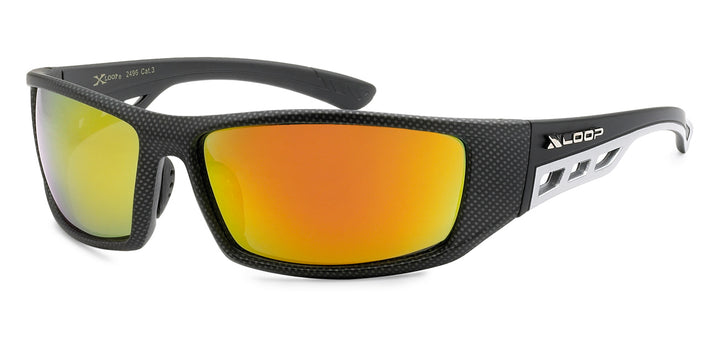 XLoop 8X2496 Athletic Sports Wrap Unisex Sunglasses