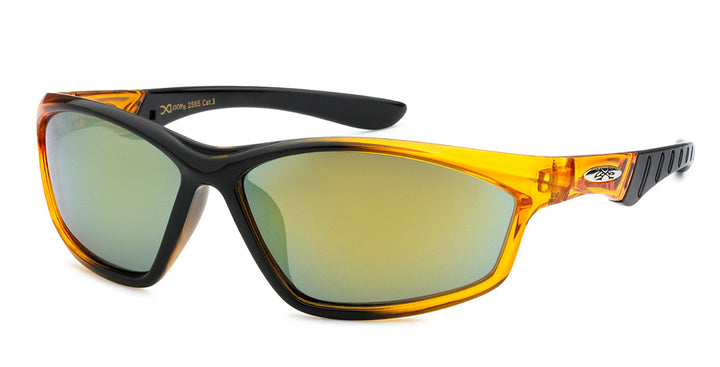 XLoop 8X2505 Crystal Lightweight Sport Wrap Unisex Sunglasses