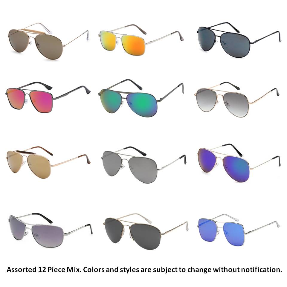 Airforce Sunglasses - 36 Pieces Assortment