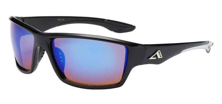 Arctic Blue AB-44 Stylish Sporty Polycarbonate Wrap with BlueTech Lens Unisex Sunglasses