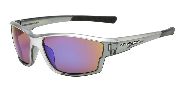 Arctic Blue AB-51 Contour Fitting Square Wrap BlueTech Lens Unisex Sunglasses