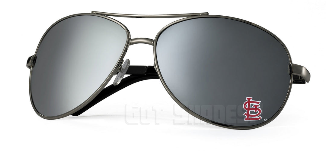 MLB St Louis Cardinals Sunglasses - Aviator (Single Piece)