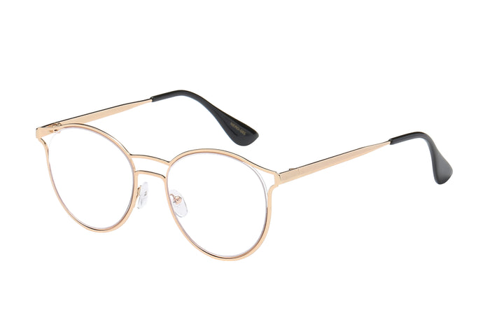 Nerd Eyewear NERD-085 Trending Au Courant Fashion Metal Frame Ladies Accessory Glasses