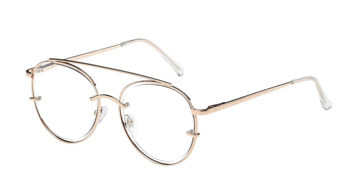 Nerd Eyewear NERD-093 Trending Floating Lens Effect Frame Fashion Accessory Glasses