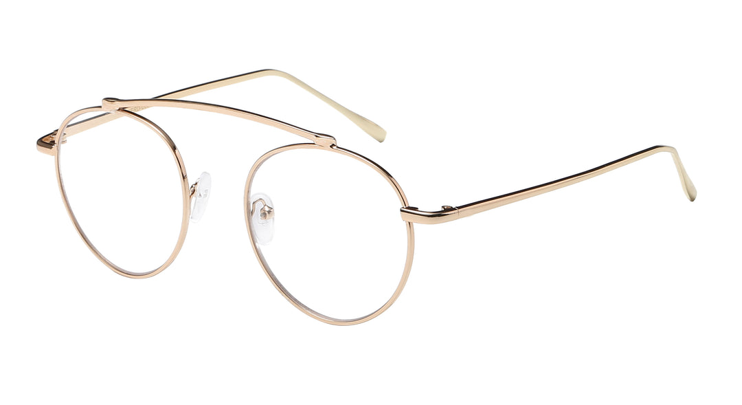 Nerd Eyewear NERD-080 Avant Garde Metal Wire Frame Ladies Fashion Accessory Glasses