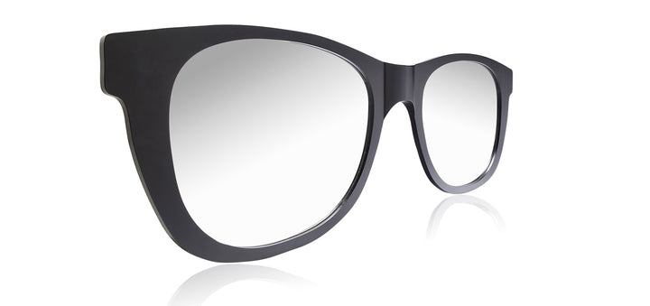 Oversized Retro Sunglasses  Mirror-01 Wall Mirror - Black