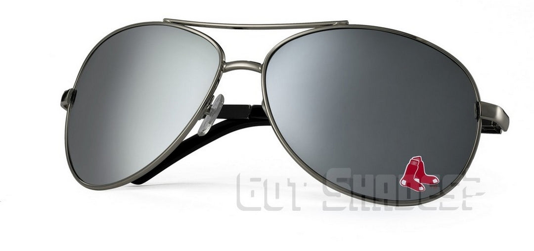 MLB Boston Redsox Sunglasses - Aviator (Single Piece)
