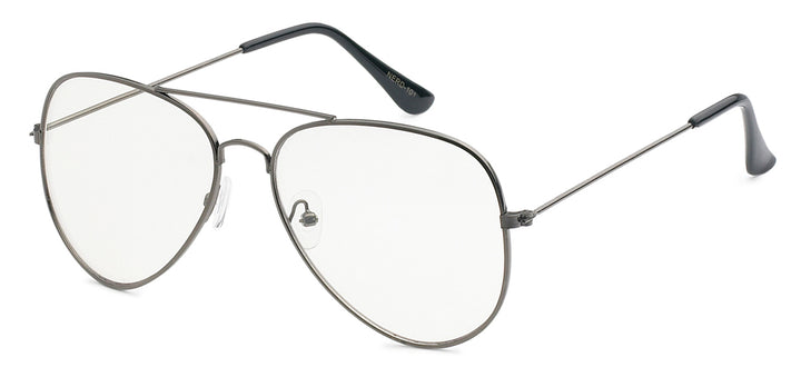 Nerd Eyewear NERD-101 Classic Aviator Clear Lens Glasses