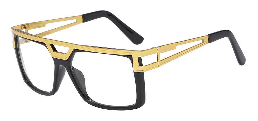 Nerd Eyewear NERD-1213 Haute Couture Metallic Polymer Hybrid Unisex Accessory Frame