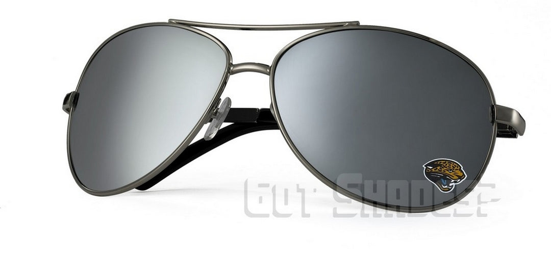 NFL Jacksonville Jaguars Sunglasses-Aviator (Single Piece)