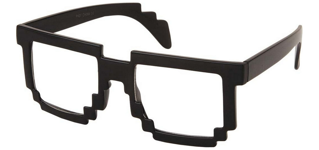 Nerd Eyewear Px01-Bkcl Unisex Pixilated Glasses