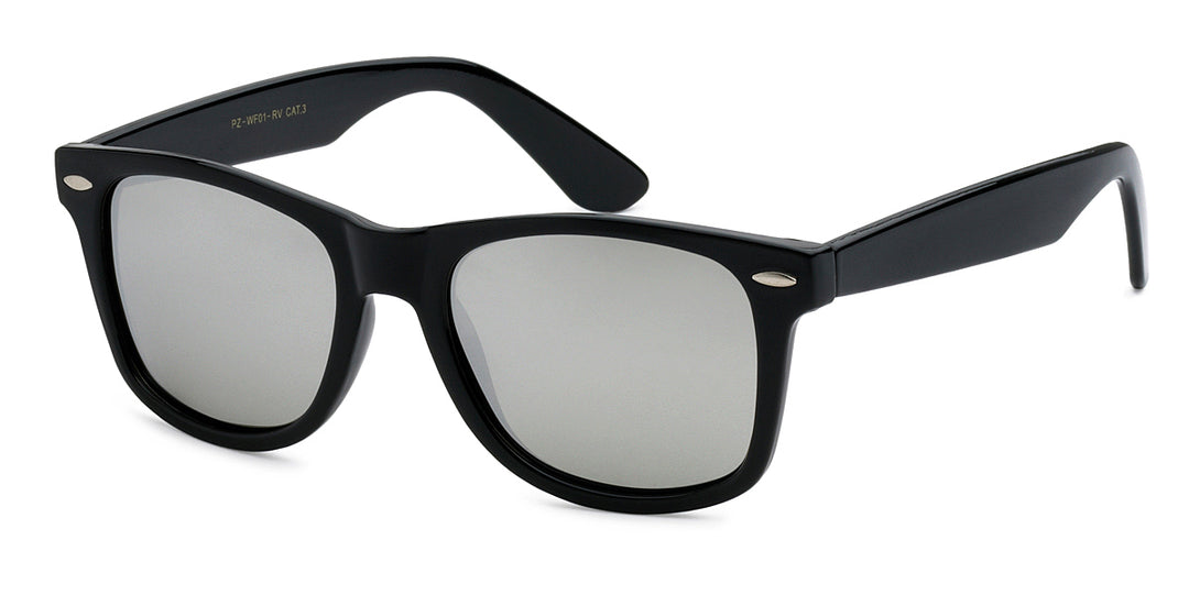 Retro Rewind PZ-WF01-RV Polarized Designer Mirrored Lens Unisex Sunglasses