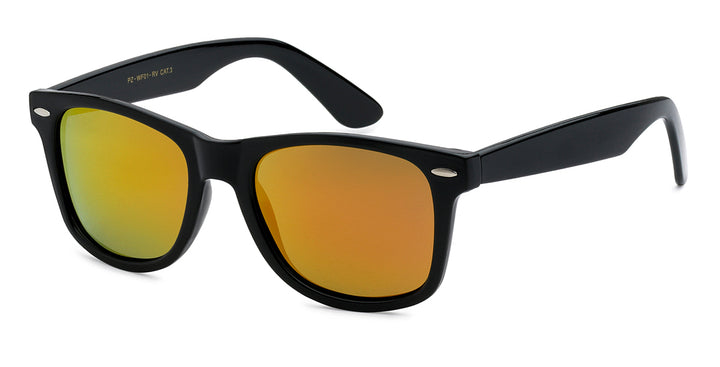 Retro Rewind PZ-WF01-RV Polarized Designer Mirrored Lens Unisex Sunglasses