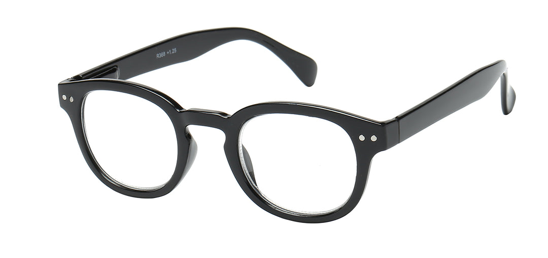 Readers R368+150 Casual and Fun Keyhole Oval Unisex Frame Single Power
