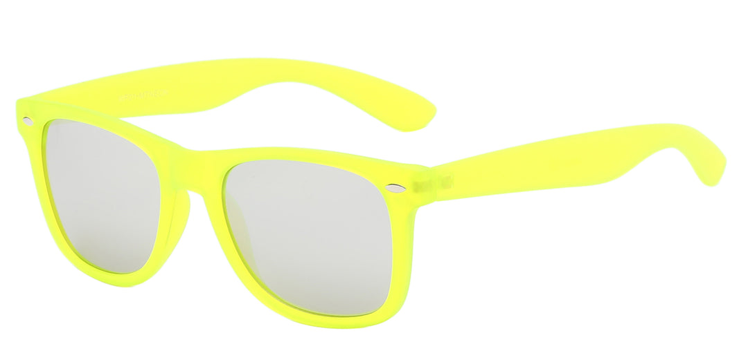 Retro Rewind WF01-MTNEON Iconic Classic Design Frosted Neon Frame Unisex Shades