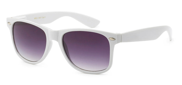 Retro Rewind WF01-WHT (White) Unisex Sunglasses