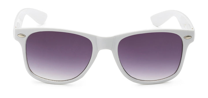 Retro Rewind WF01-WHT (White) Unisex Sunglasses